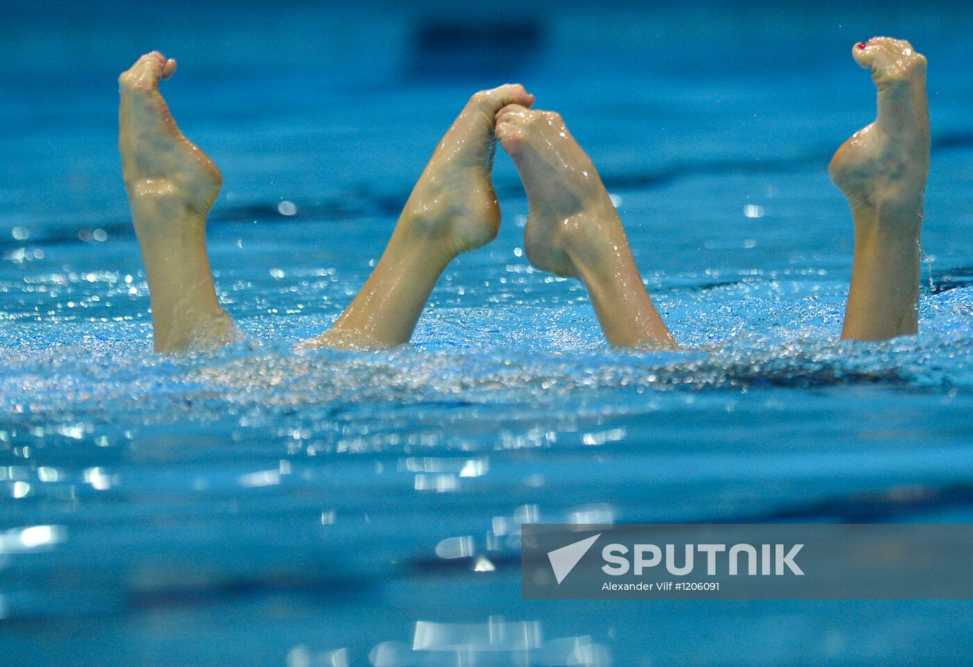 2012 Olympics. Synchronized Swimming Duet Finals