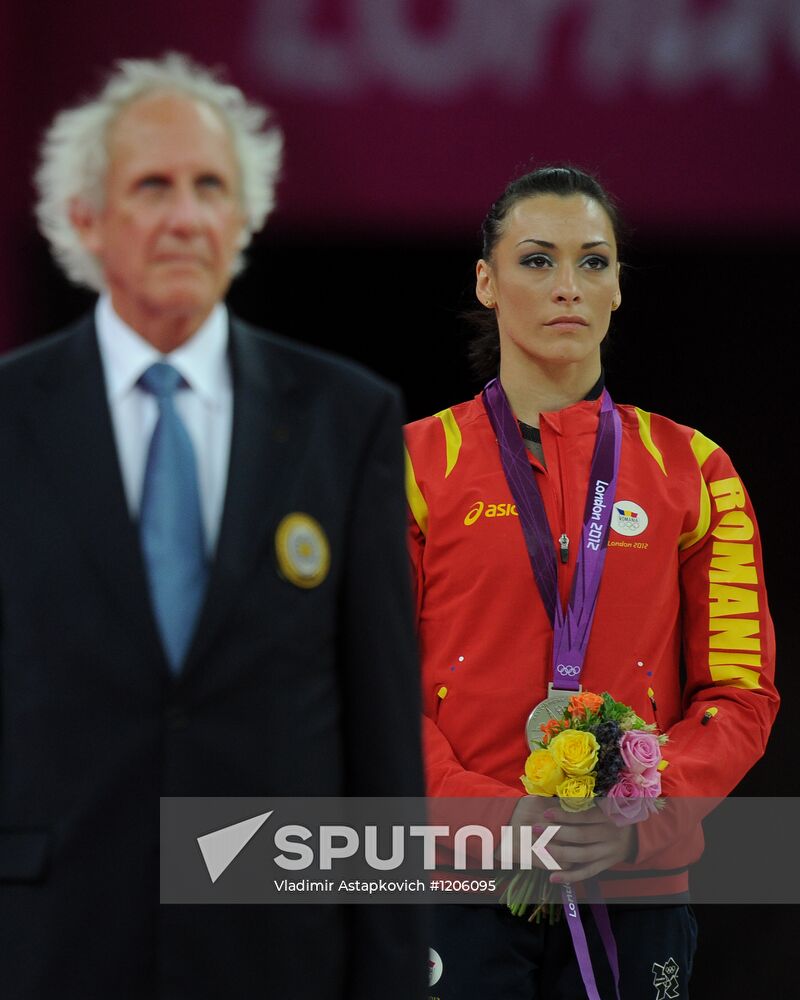 2012 Olympics. Women's Gymnastics. Floor exercises