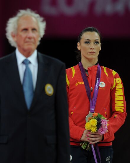 2012 Olympics. Women's Gymnastics. Floor exercises