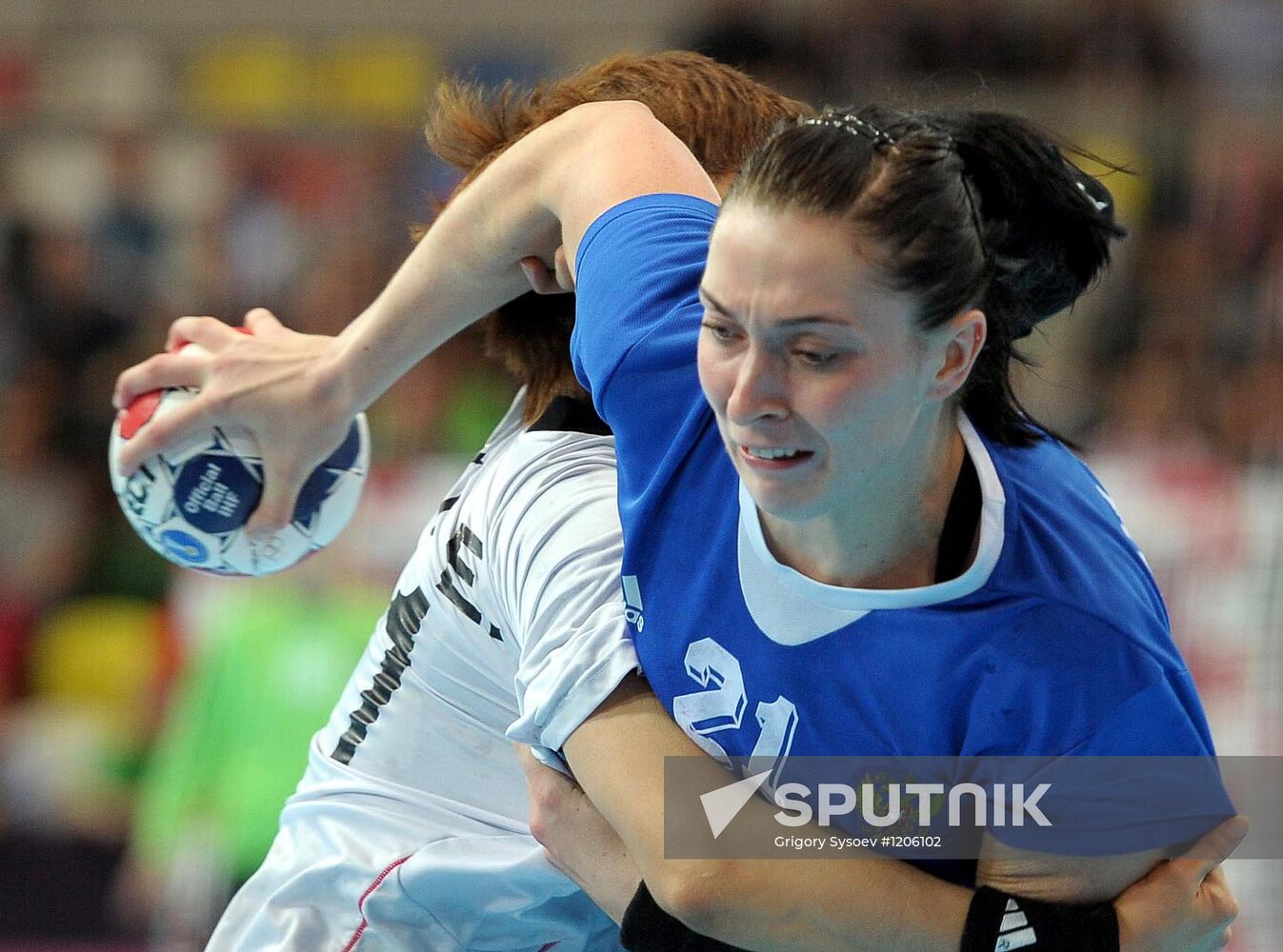 Olympics 2012 Women's Handball. Russia vs. South Korea