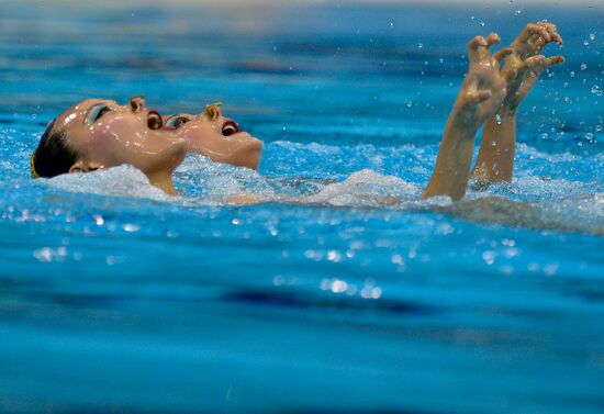 2012 Olympics. Synchronized Swimming Duet Finals