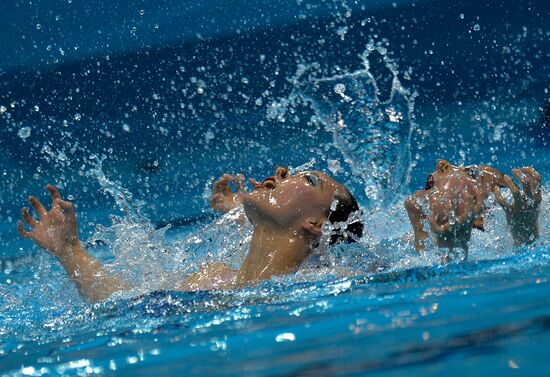 2012 Olympics. Synchronized Swimming Duet Finals