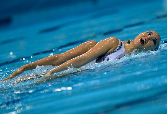 2012 Olympics. Synchronized Swimming Duet Finals