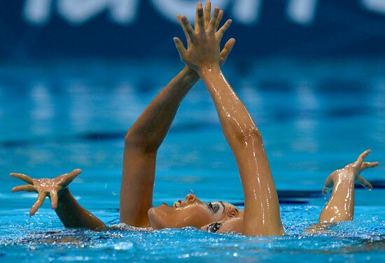 2012 Olympics. Synchronized Swimming Duet Finals