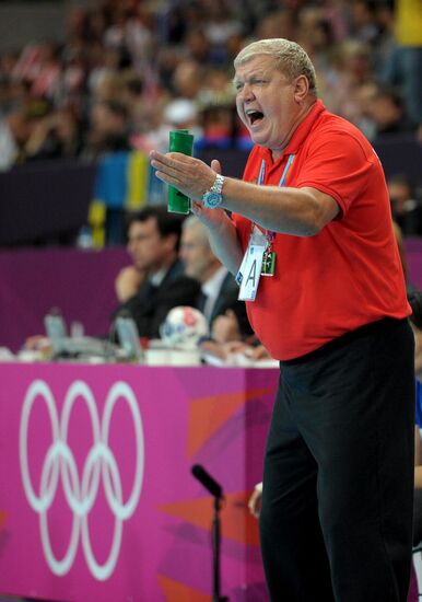 Olympics 2012 Women's Handball. Russia vs. South Korea