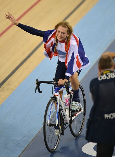 London 2012 Olympics. Cycling. Women's Omnium
