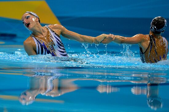 2012 Olympics. Synchronized Swimming Duet Finals