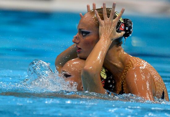 2012 Olympics. Synchronized Swimming Duet Finals