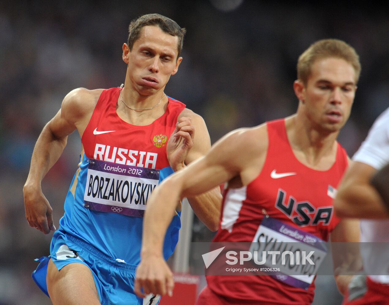 2012 Summer Olympics. Track and Field. Day 5. Evening session