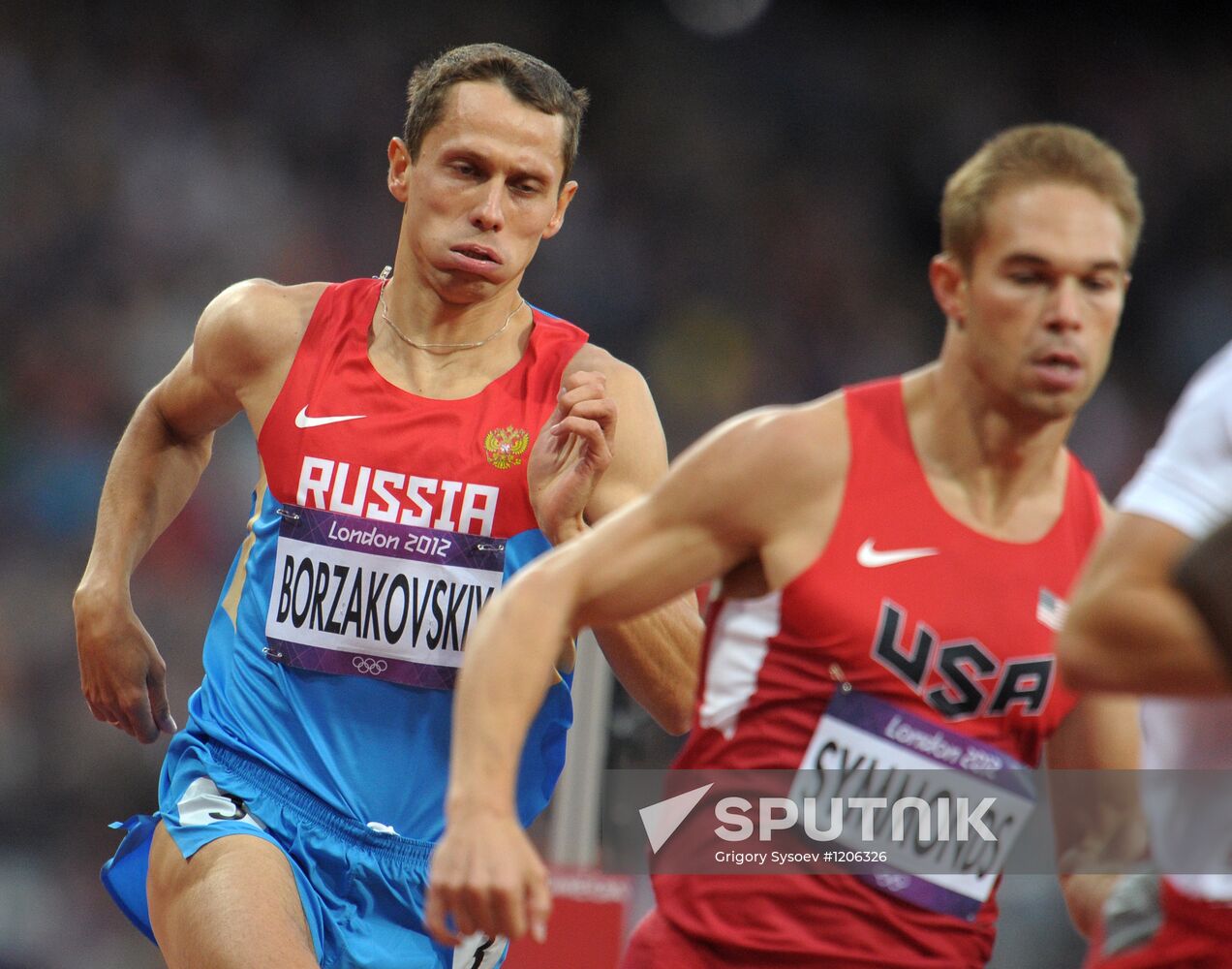 2012 Summer Olympics. Track and Field. Day 5. Evening session