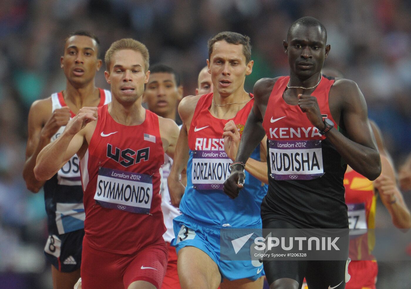 2012 Summer Olympics. Track and Field. Day 5. Evening session