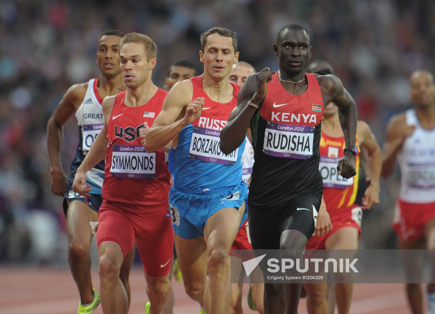 2012 Summer Olympics. Track and Field. Day 5. Evening session