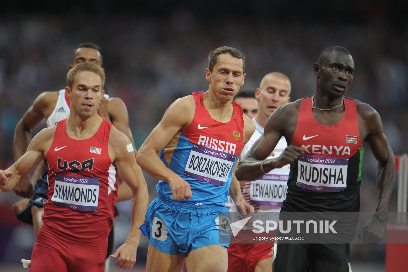 2012 Summer Olympics. Track and Field. Day 5. Evening session