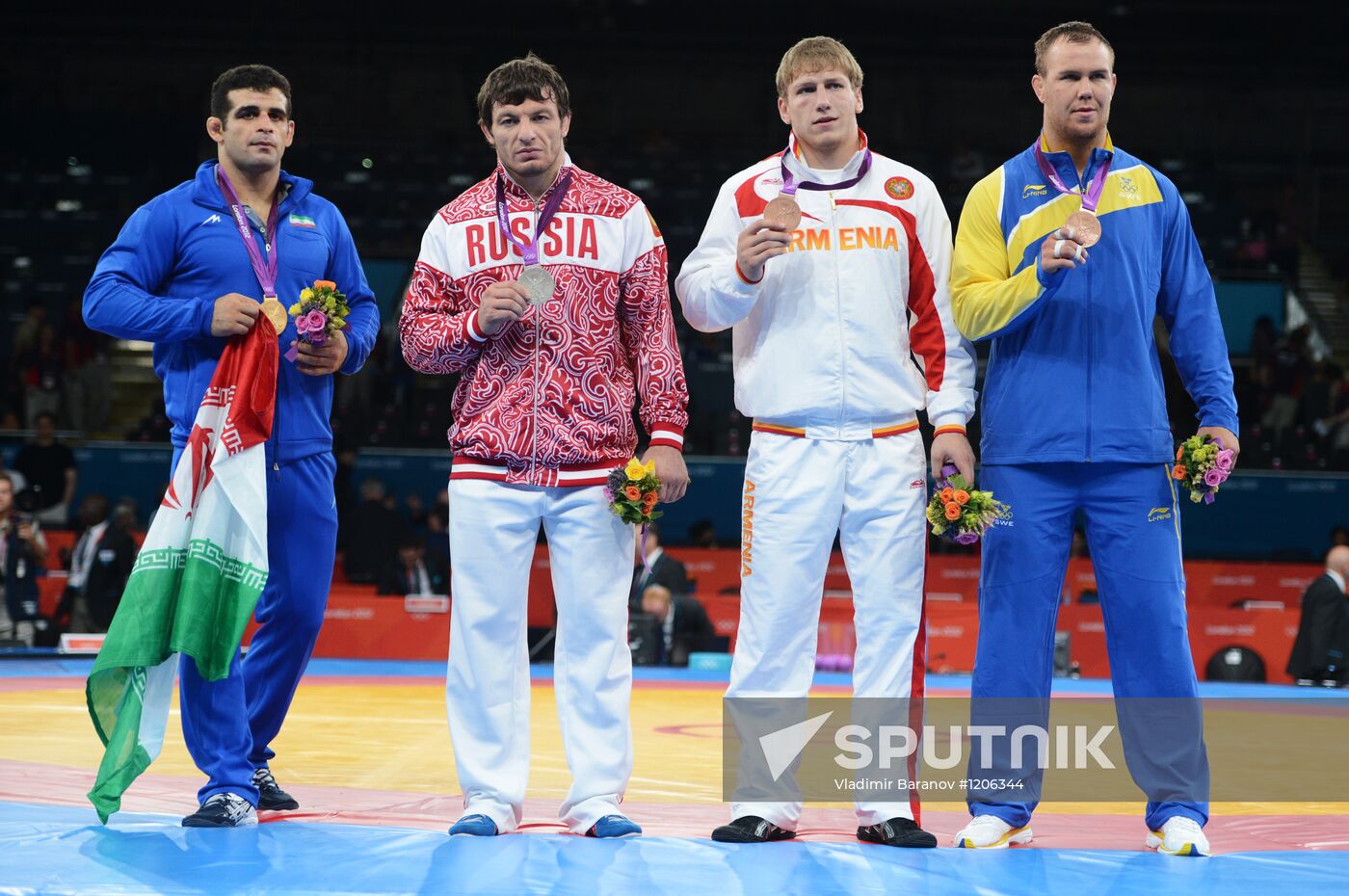 2012 Summer Olympics. Greco-Roman wrestling. Day 3