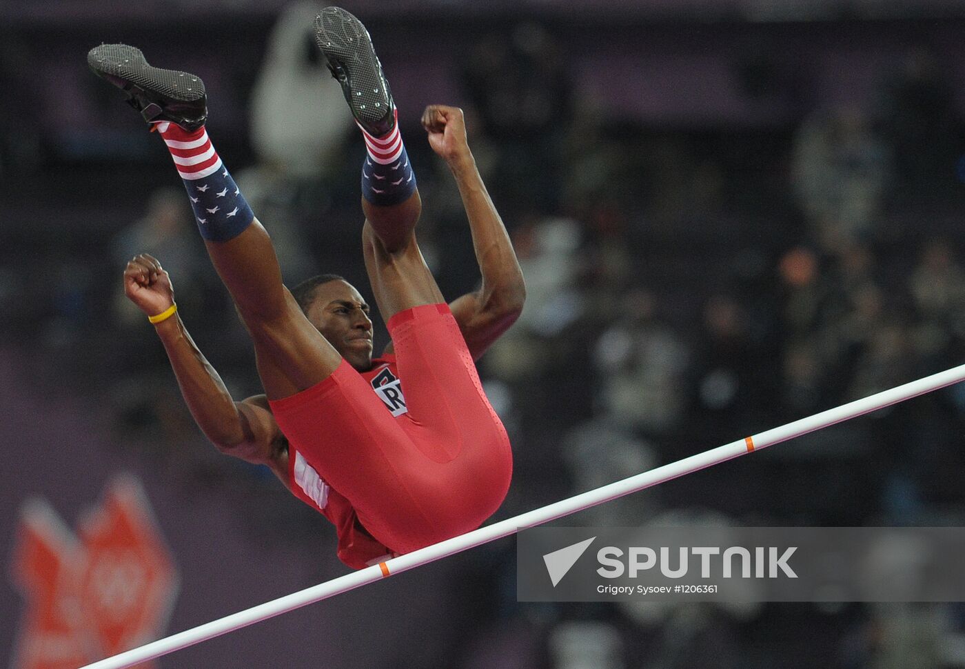 2012 Summer Olympics. Track and Field. Day 5. Evening session