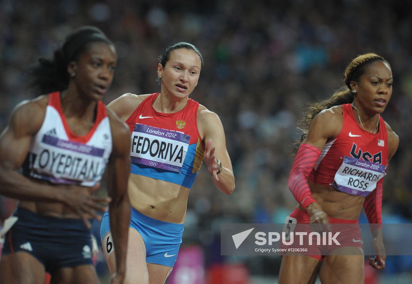 2012 Summer Olympics. Track and Field. Day 5. Evening session