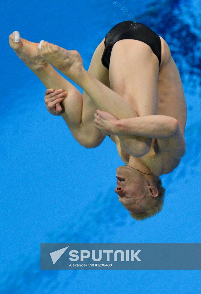 Olympics 2012 Men's Diving. Springboard. 3 meters