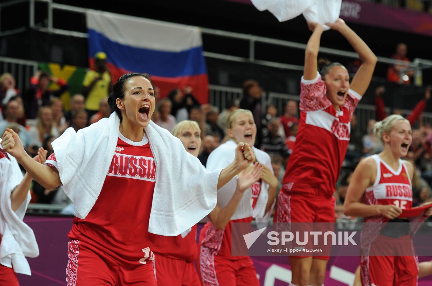 2012 Summer Olympics. Basketball. Women. Turkey vs. Russia