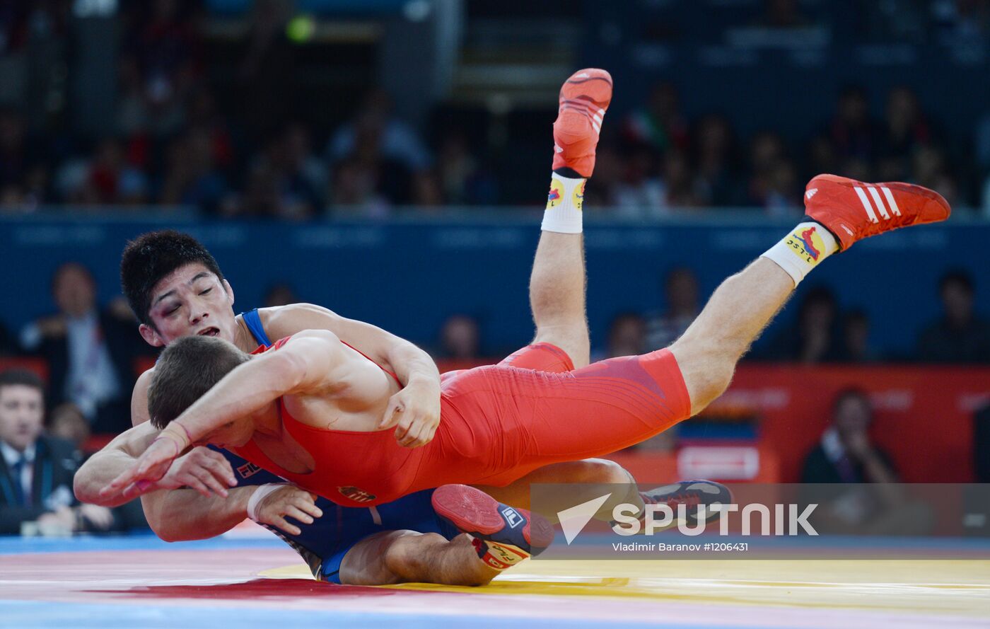 2012 Summer Olympics. Greco-Roman wrestling. Day 3