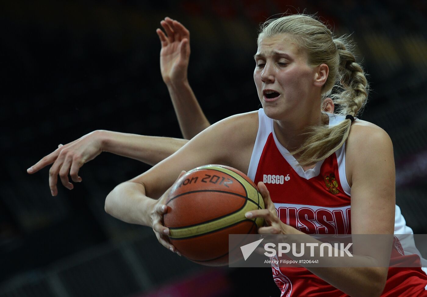 Olympics 2012 Women's Basketball. Turkey vs. Russia