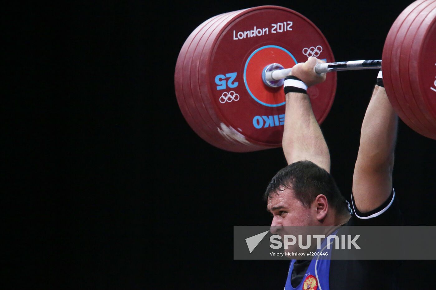 2012 Summer Olympics. Weightlifting. Men. Over 105kg