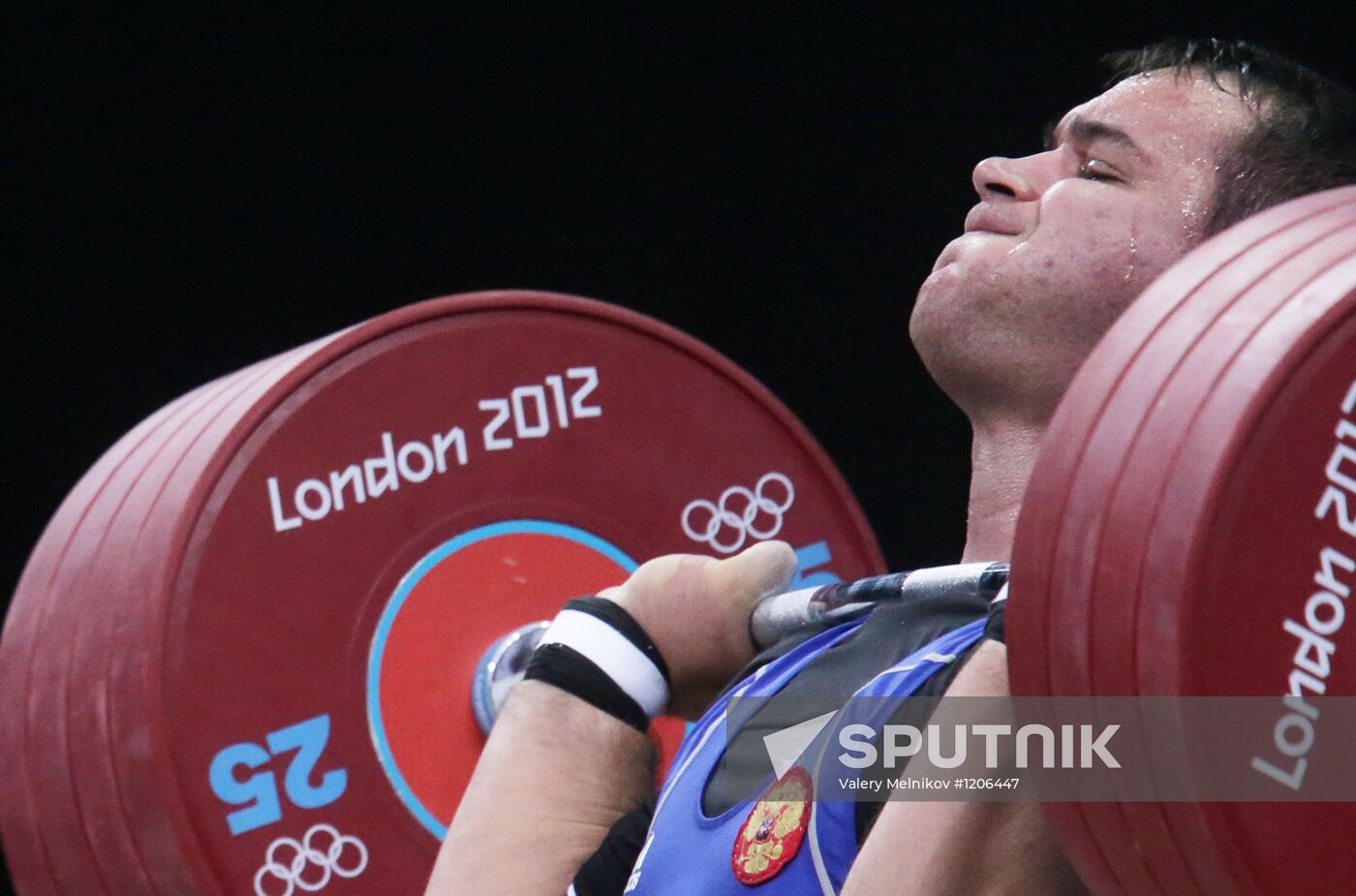 2012 Summer Olympics. Weightlifting. Men. Over 105kg