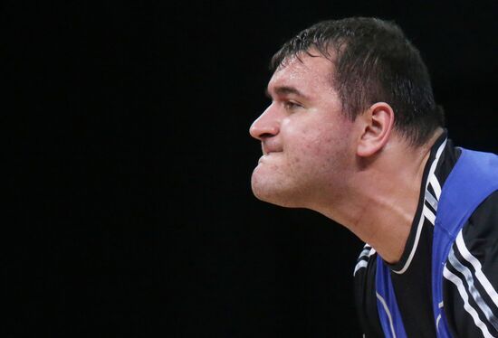 2012 Summer Olympics. Weightlifting. Men. Over 105kg