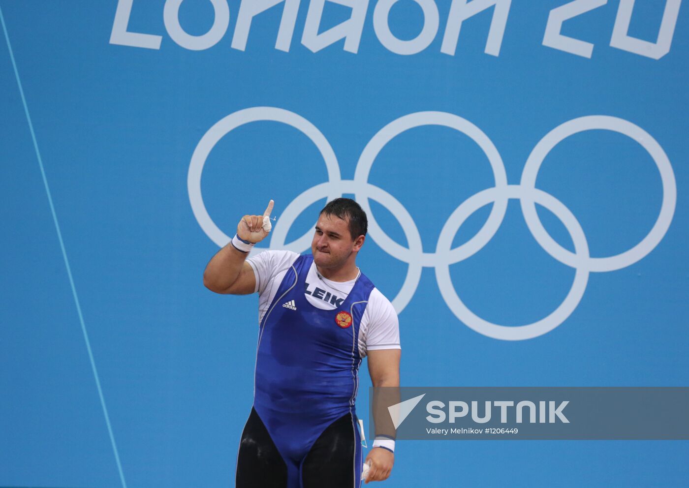2012 Summer Olympics. Weightlifting. Men. Over 105kg