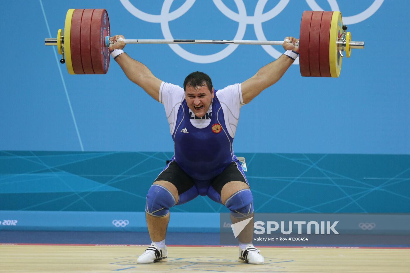 2012 Summer Olympics. Weightlifting. Men. Over 105kg