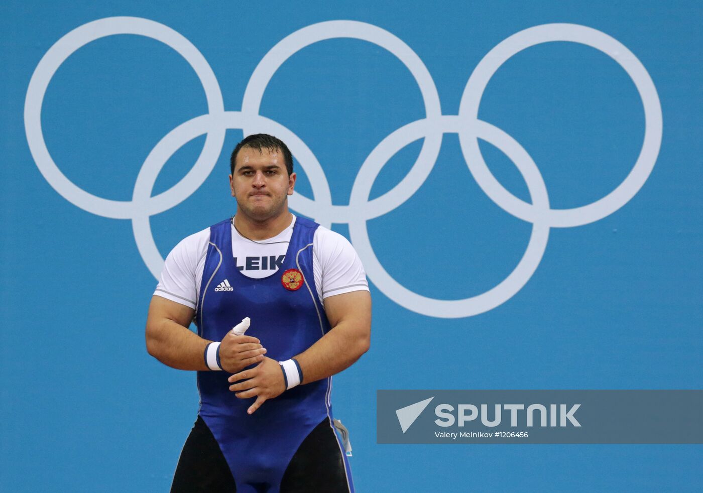 2012 Summer Olympics. Weightlifting. Men. Over 105kg