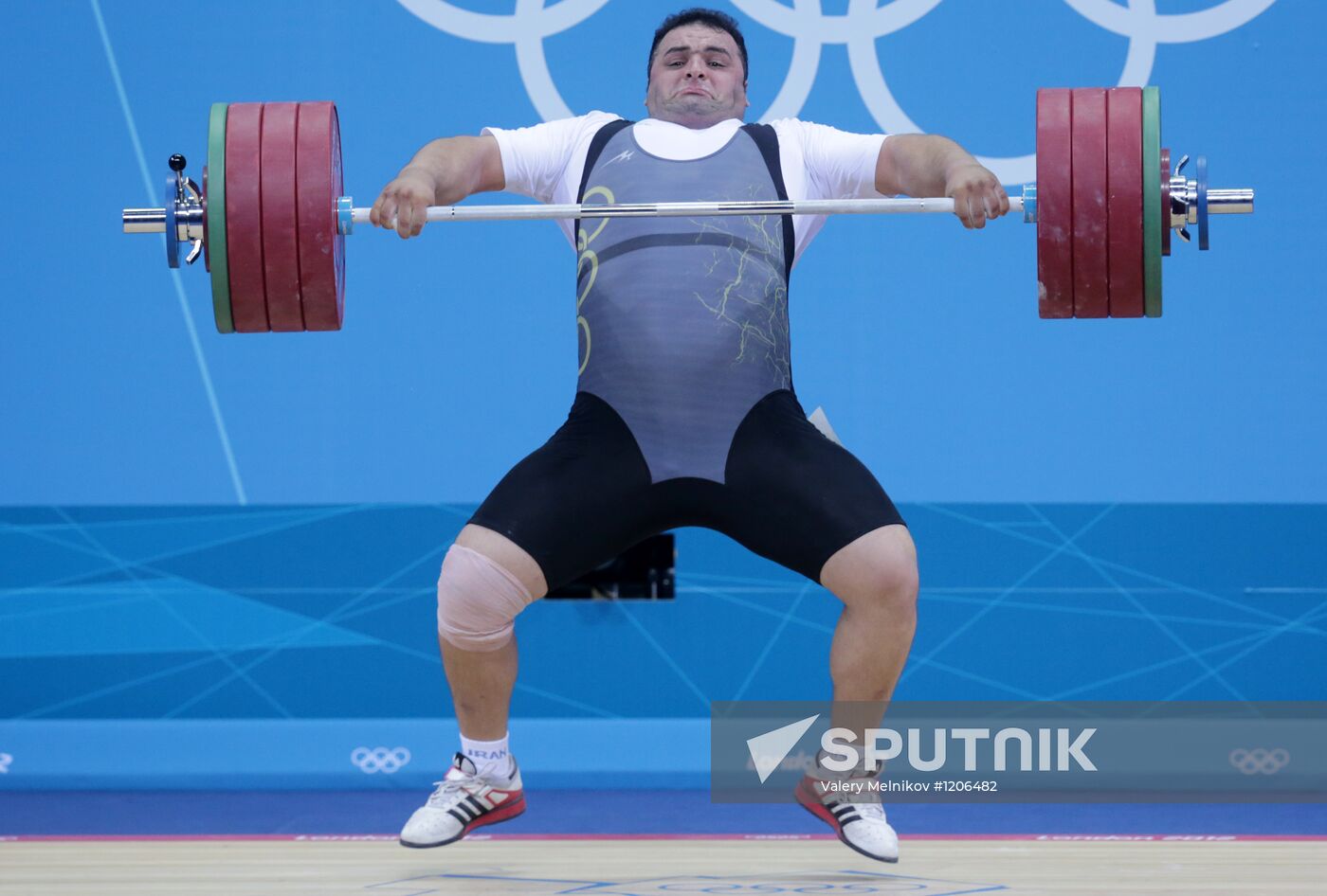 2012 Summer Olympics. Weightlifting. Men. Over 105kg