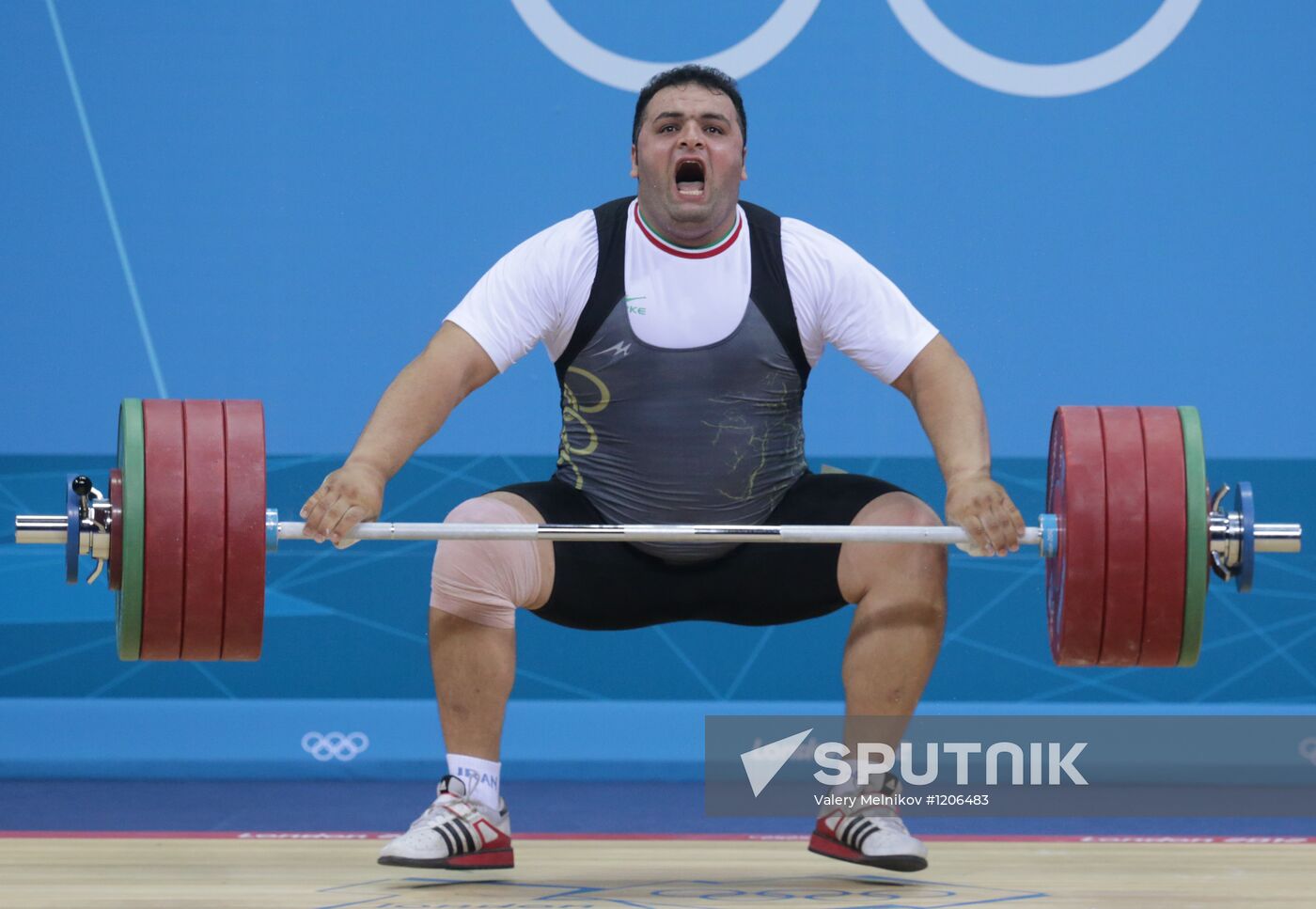 2012 Summer Olympics. Weightlifting. Men. Over 105kg
