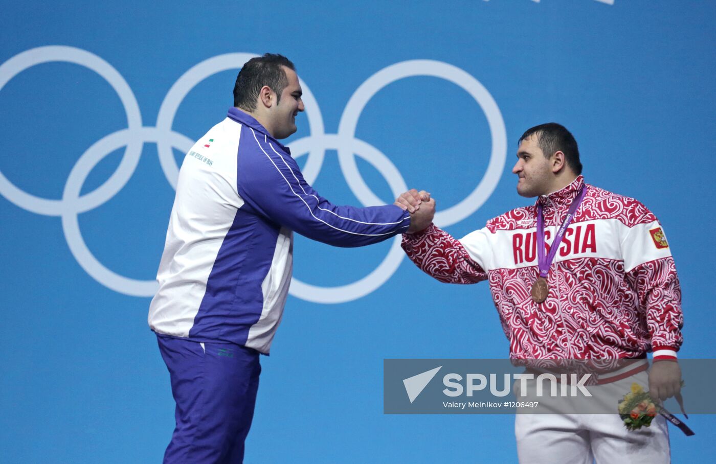 2012 Summer Olympics. Weightlifting. Men. Over 105kg