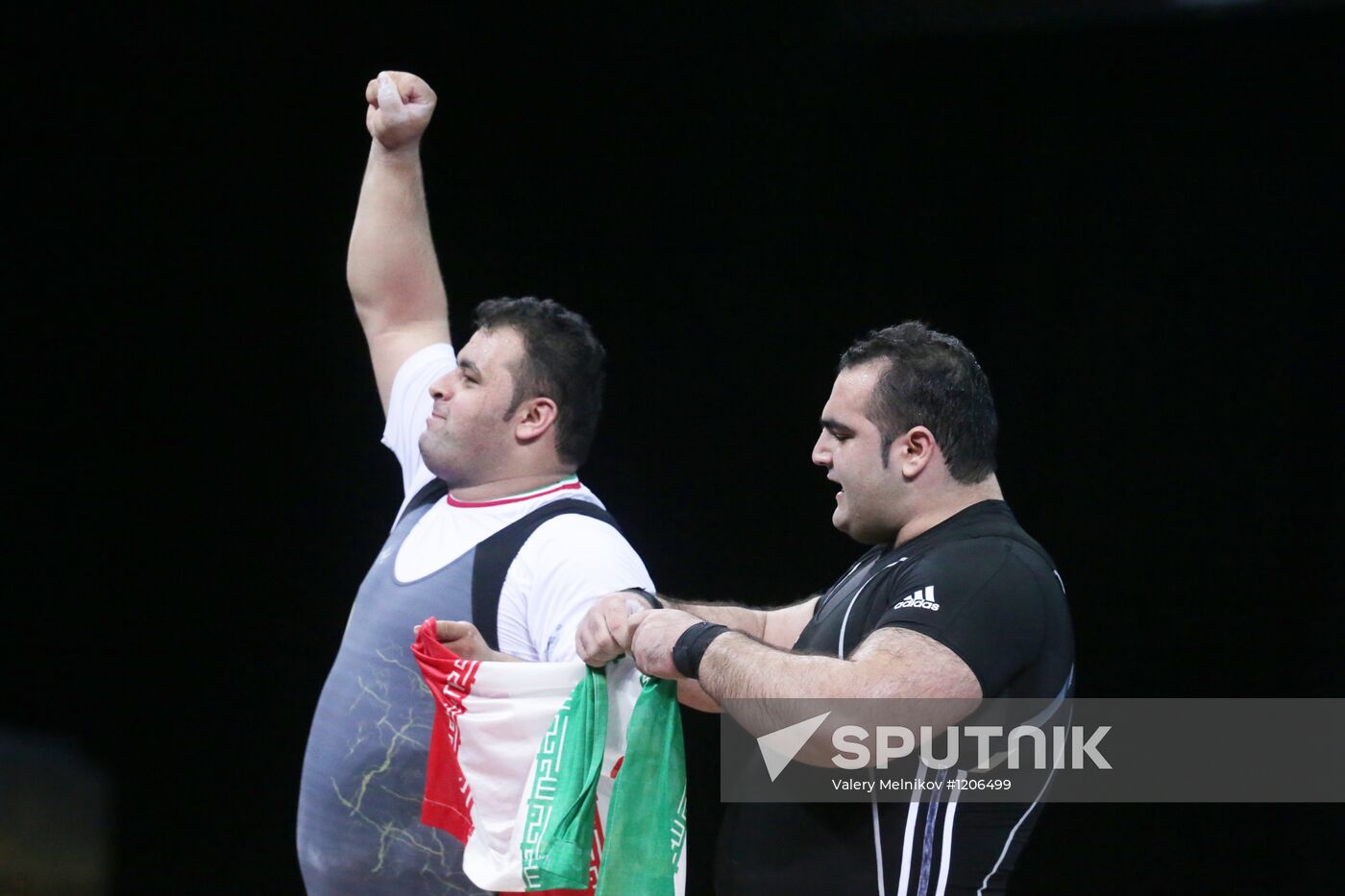 2012 Summer Olympics. Weightlifting. Men. Over 105kg
