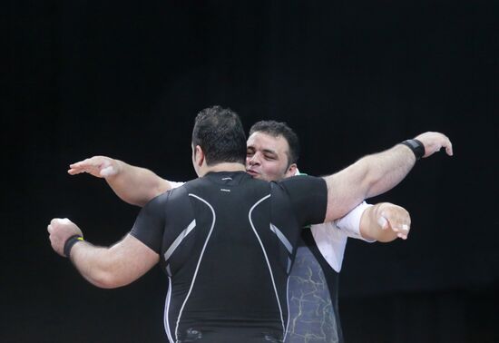 2012 Summer Olympics. Weightlifting. Men. Over 105kg