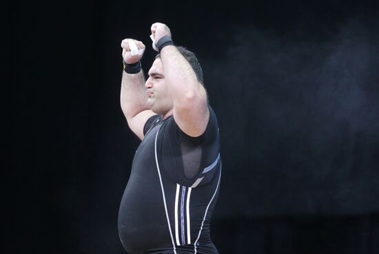 2012 Summer Olympics. Weightlifting. Men. Over 105kg