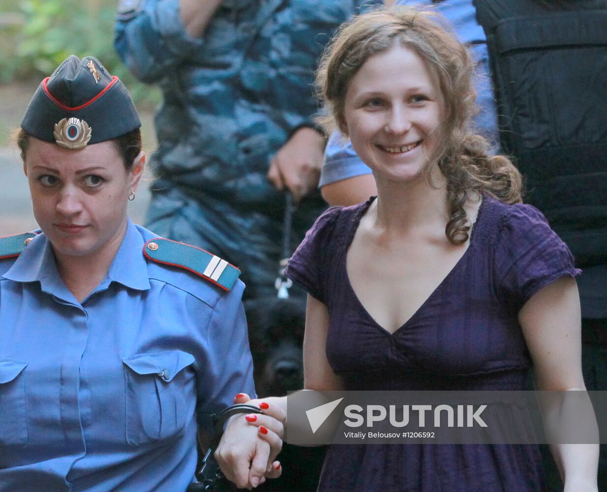 Court hearing on Pussy Riot case