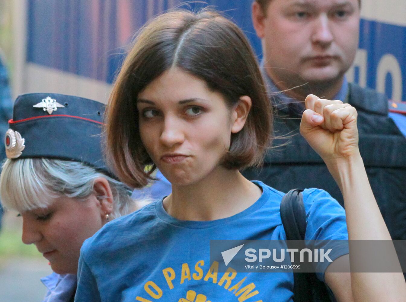 Court hearing on Pussy Riot case