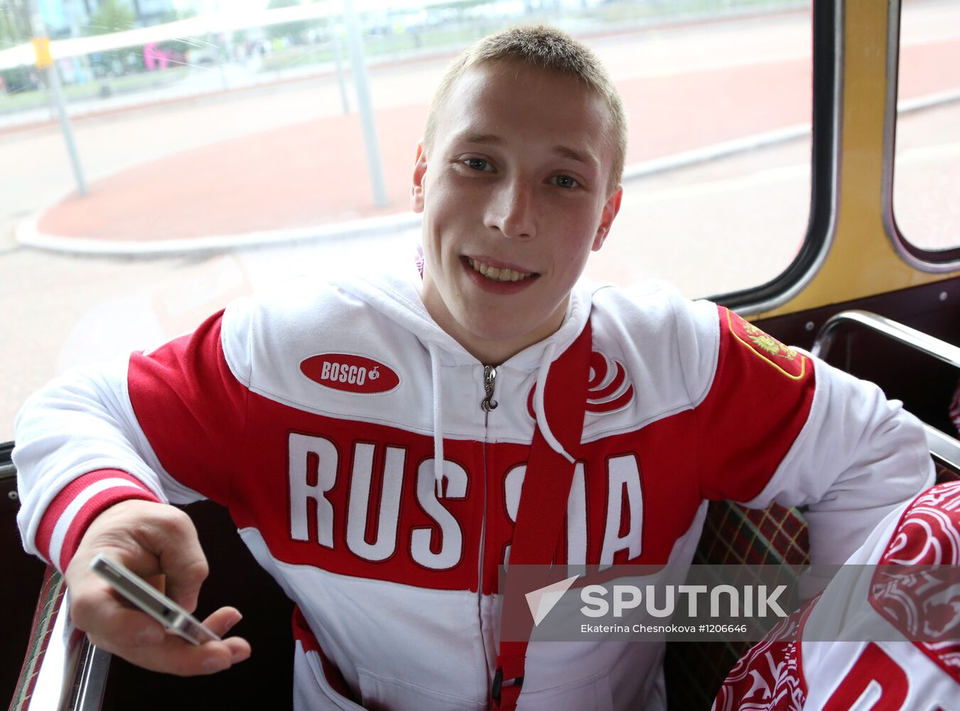 Russian national artistic gymnastics team in London