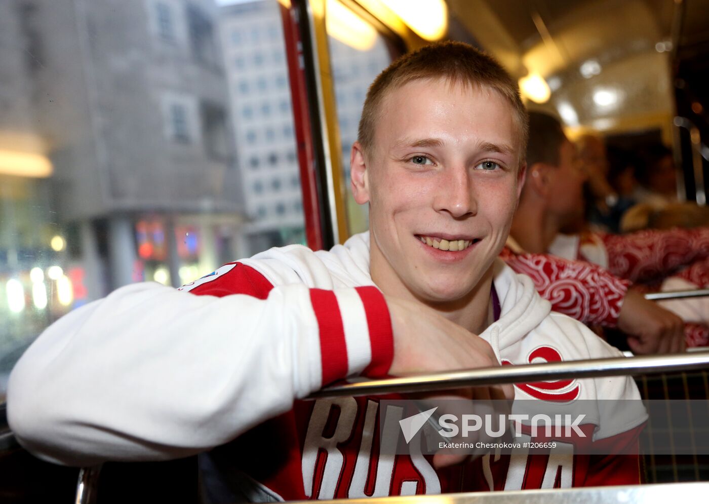 Russian national artistic gymnastics team in London