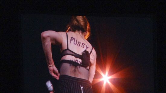 Madonna's concert at Olympiysky sports complex in Moscow