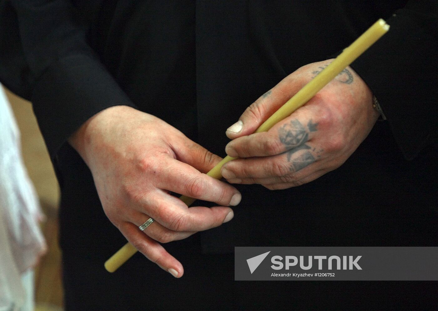 Wedding service in strict-regime penal colony
