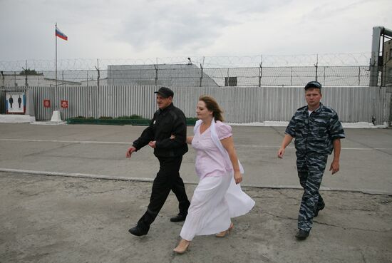 Wedding service in strict-regime penal colony