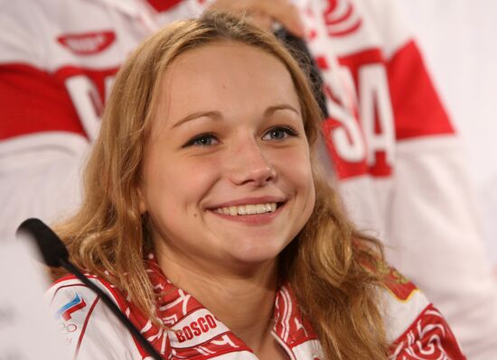 Russian national artistic gymnastics team in London