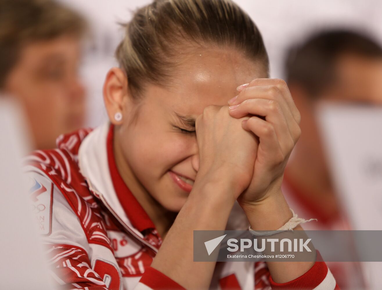 Russian national artistic gymnastics team in London