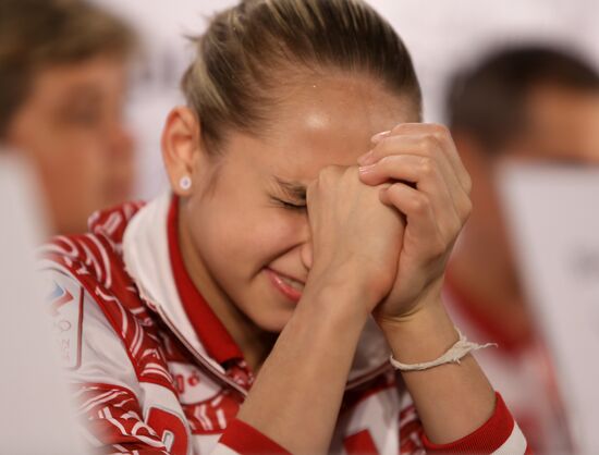 Russian national artistic gymnastics team in London