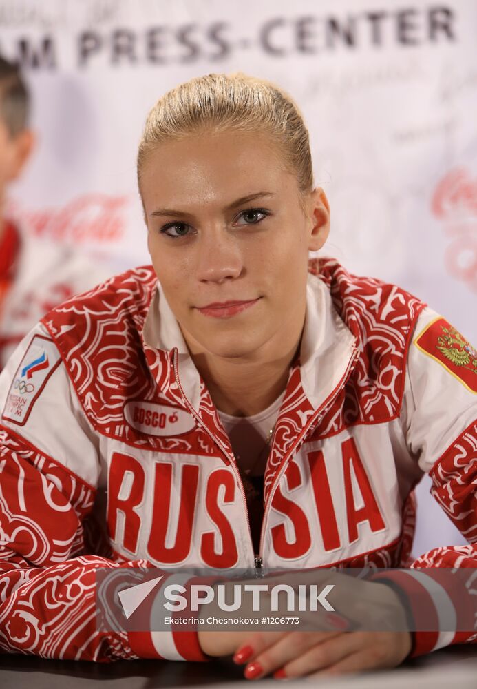 Russian national artistic gymnastics team in London