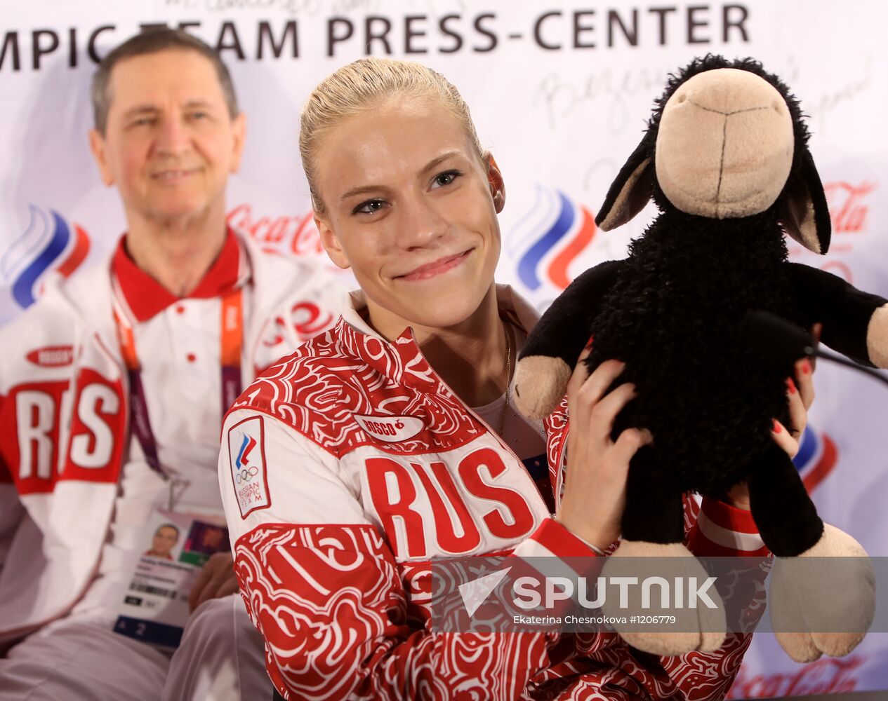 Russian national artistic gymnastics team in London