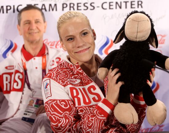 Russian national artistic gymnastics team in London