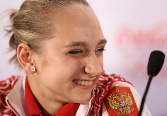Russian national artistic gymnastics team in London